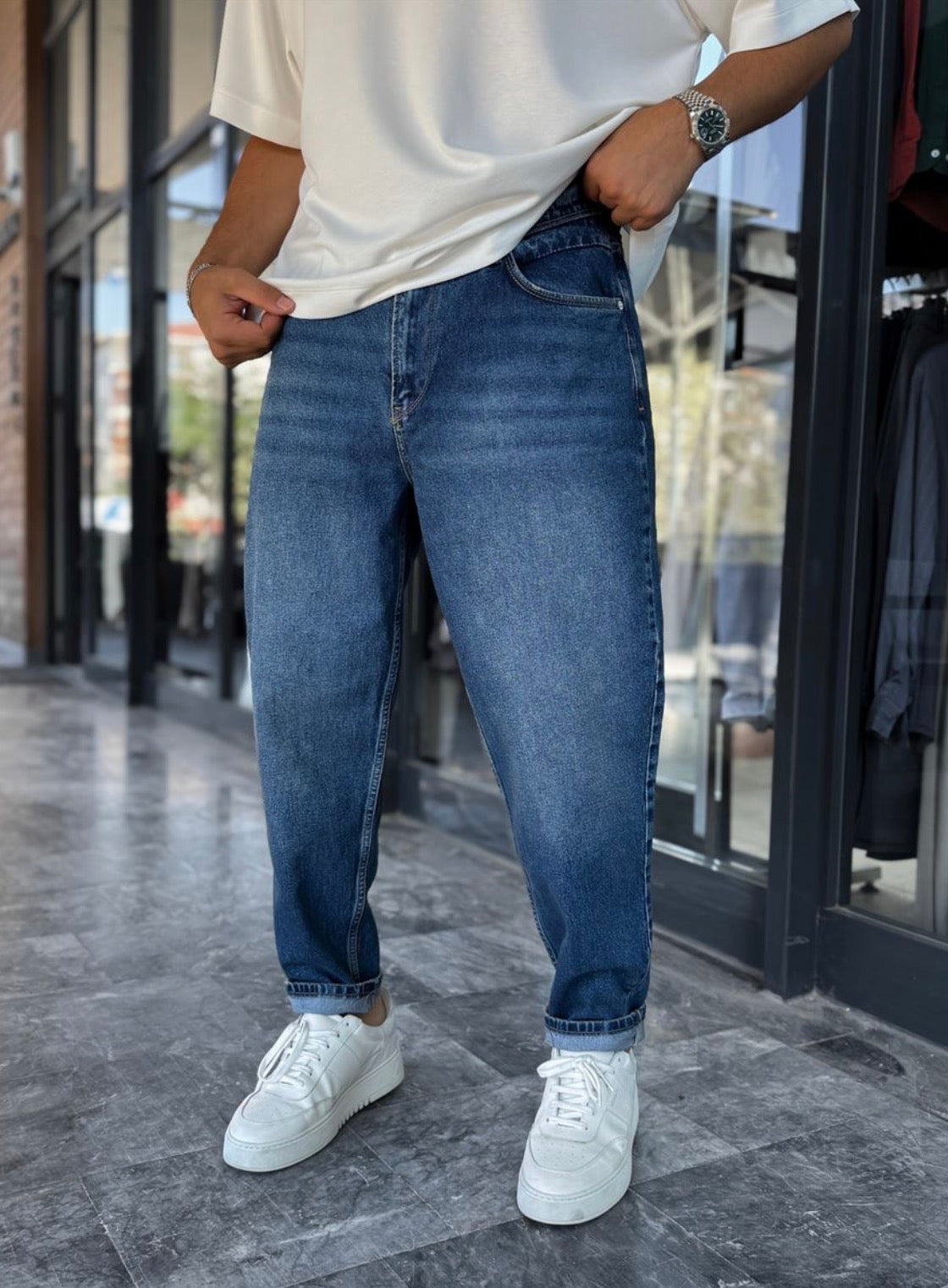 Premium boyfriend jeans