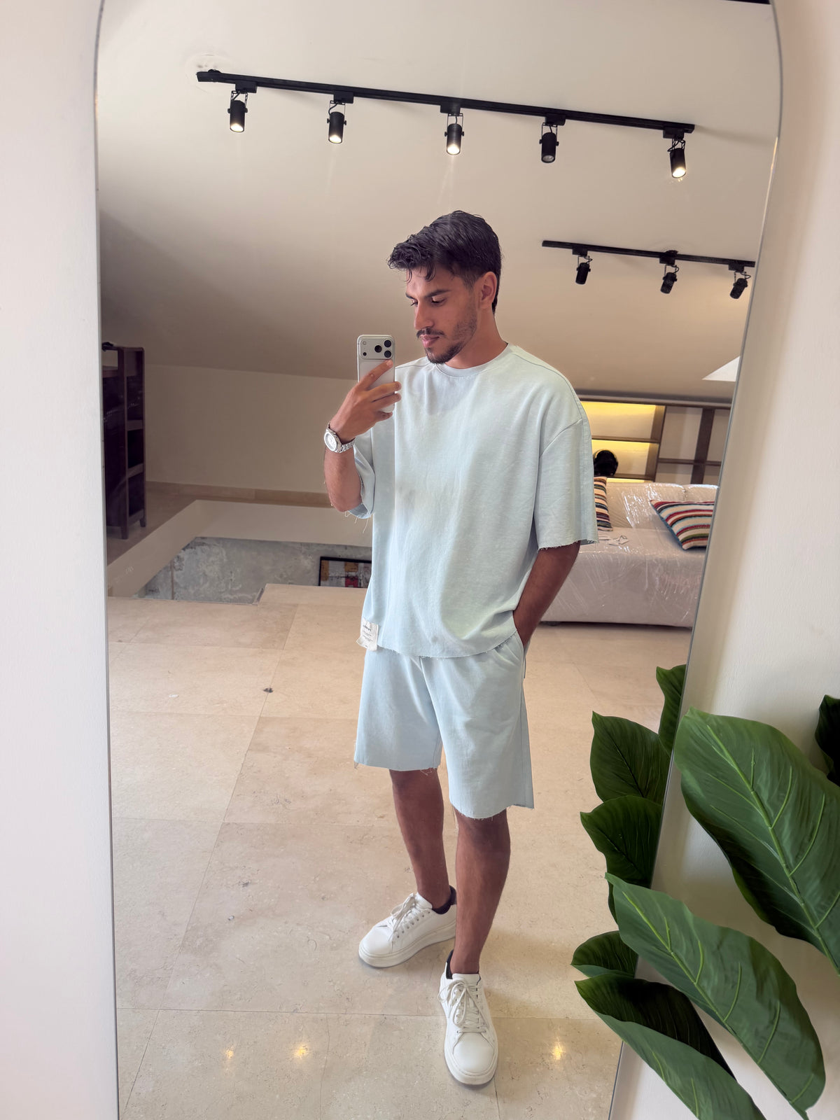 Oversized Washed Cotton set