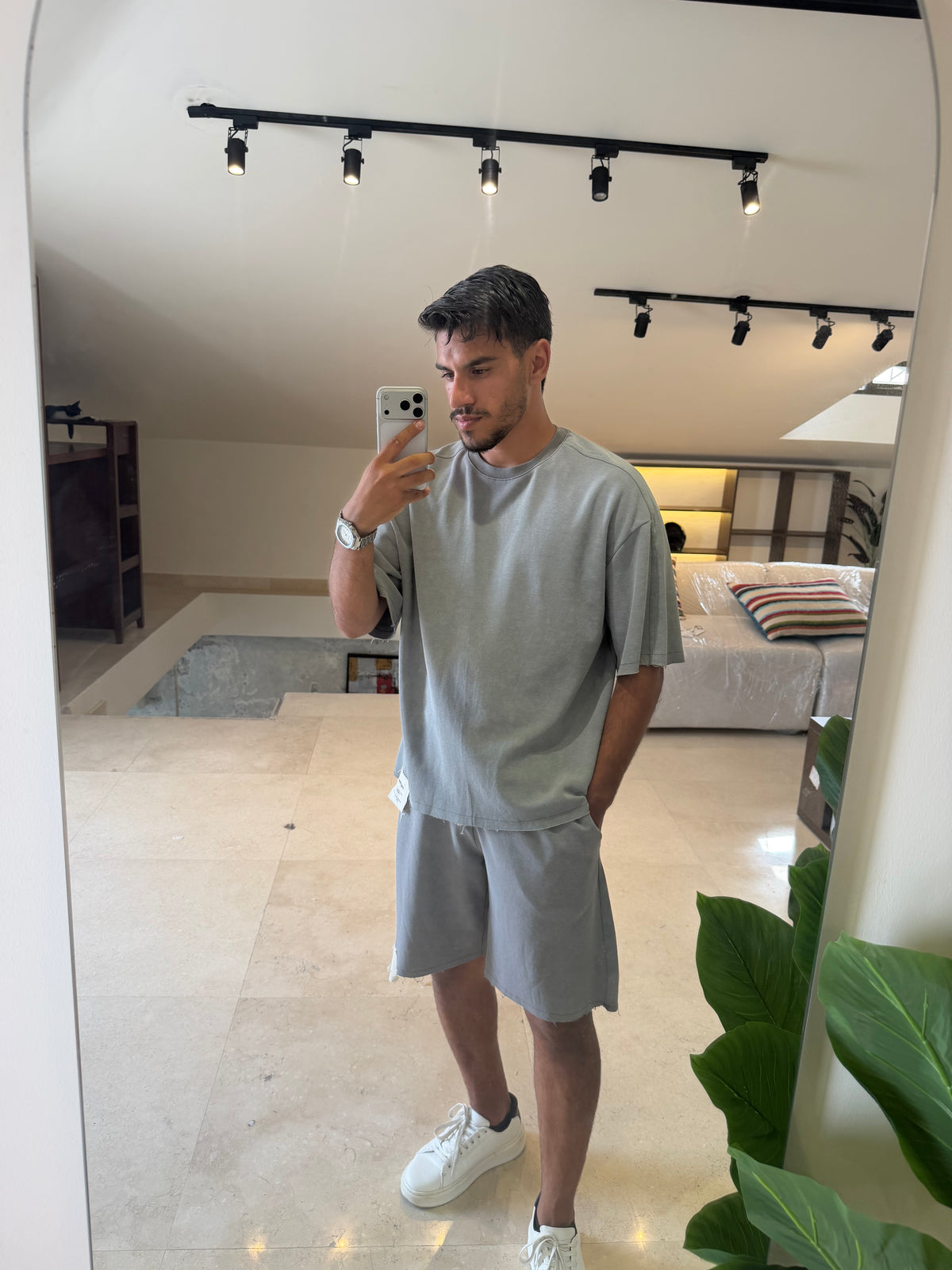Oversized Washed Cotton set