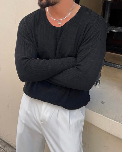 V neck knitwear