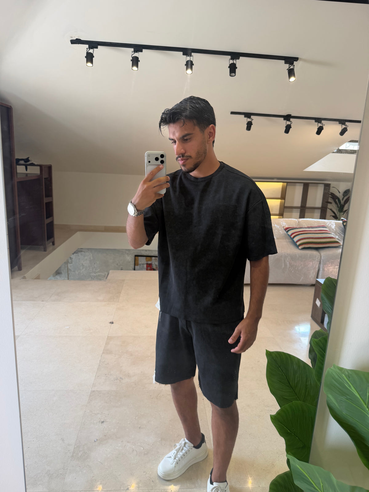 Oversized Washed Cotton set